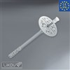 LIKOV Fasádní hmoždinka WKRET-MET ® - LMX 10 s kovovým trnem délka 110mm